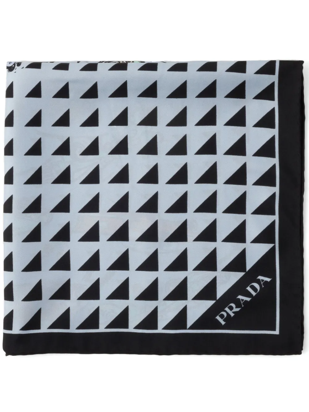 Prada silk scarf deals