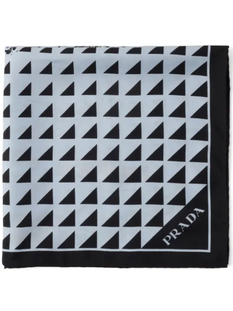 Prada Echarpe de seda