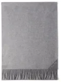 Prada logo-print scarf - Grey
