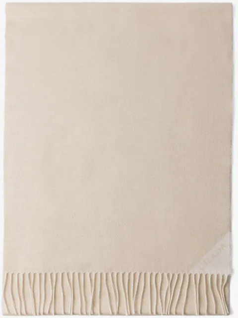 Prada Sand silk blend scarf