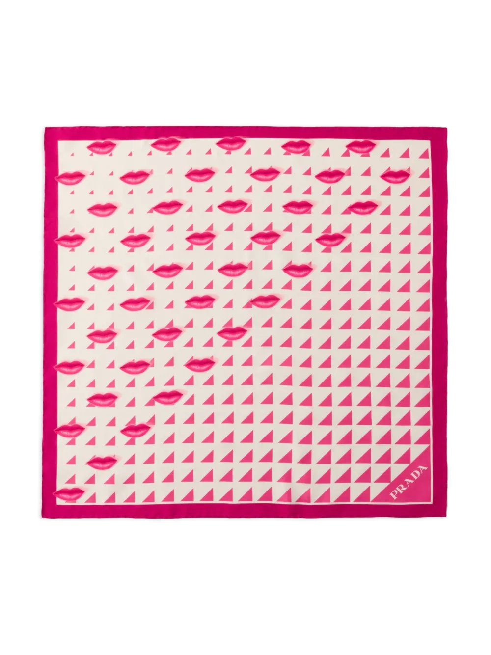 Prada Zijden sjaal Roze