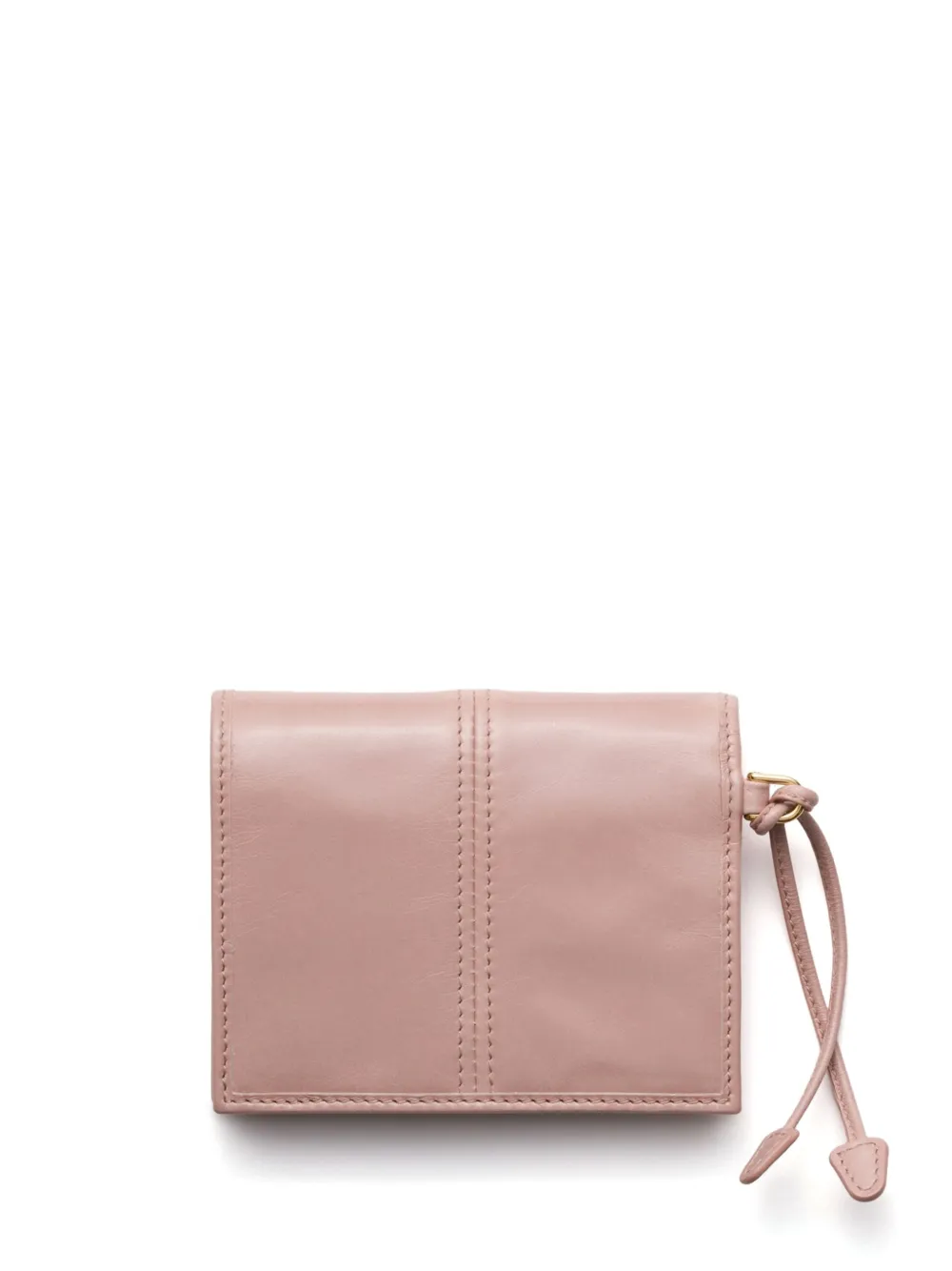 Prada Leren portemonnee - Roze