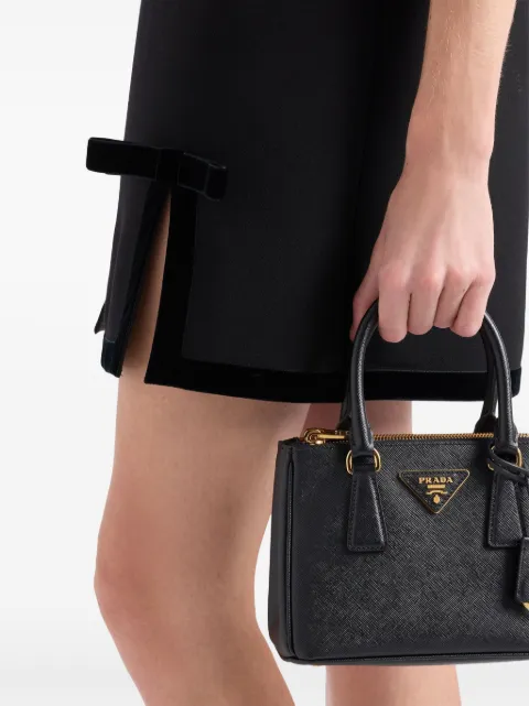 Prada bow-detail mini dress P3O14SOOOS31 - 3