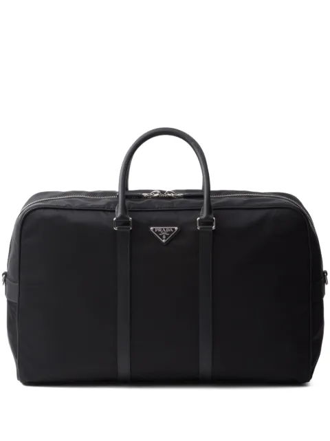 Prada leather luggage bag 
