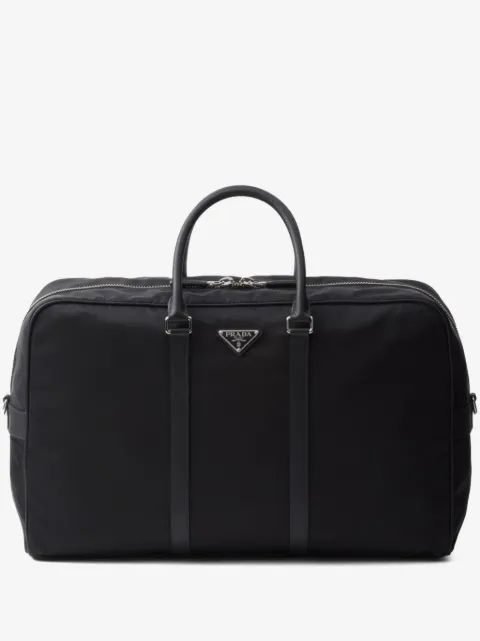 Prada Re-nylon and Saffiano leather duffel bag