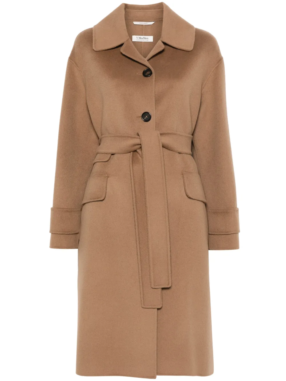 S Max Mara Carla Coat | Brown | FARFETCH
