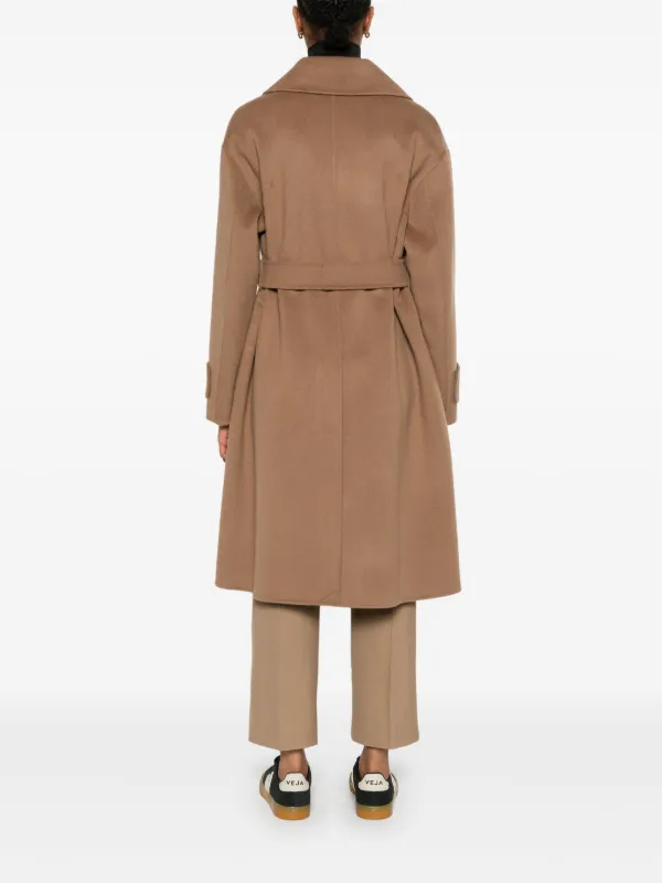 S Max Mara Carla コート | ブラウン | FARFETCH JP