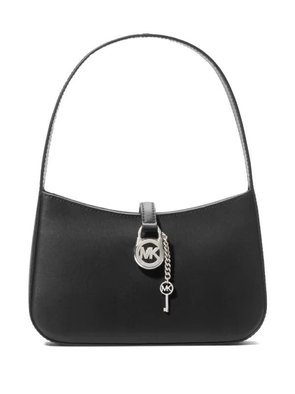 Michael Michael Kors Bolsa De Ombro Lyra Pequena | Preto | FARFETCH BR