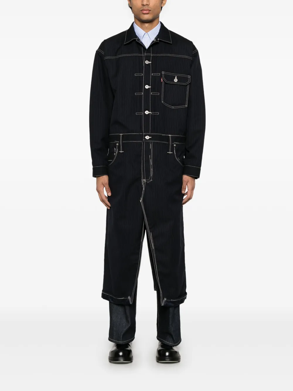Junya Watanabe MAN x Levi's® denim jas - Blauw
