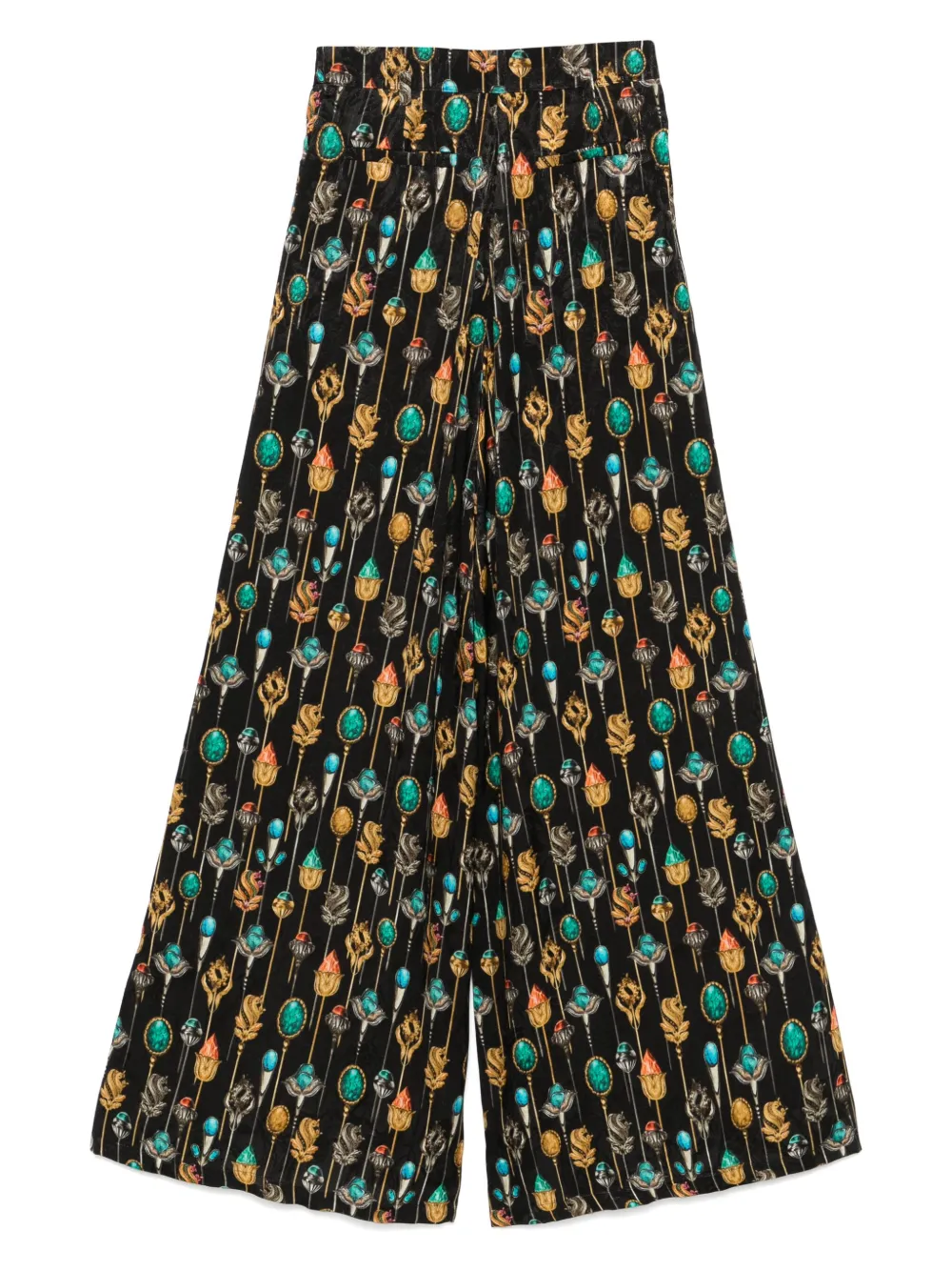 Agua By Agua Bendita Pinon Ornamento broek - Zwart