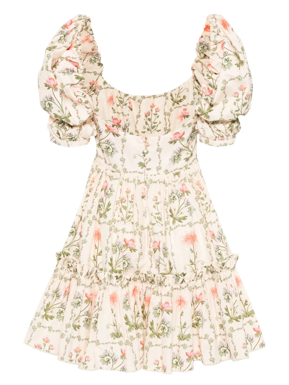 Agua By Agua Bendita Alaria Oasis mini dress - Beige