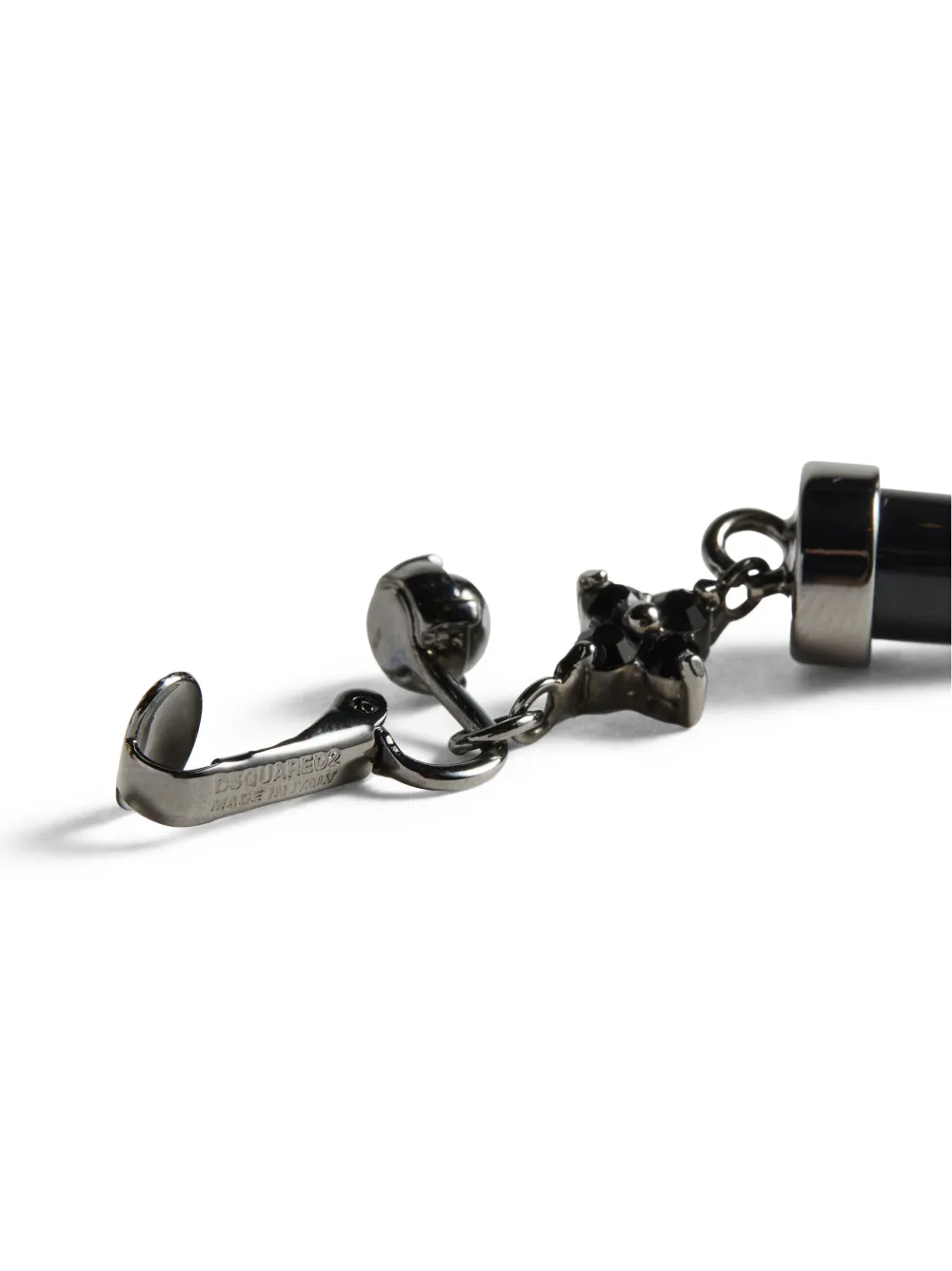 Dsquared2 Brass Earring In Silver