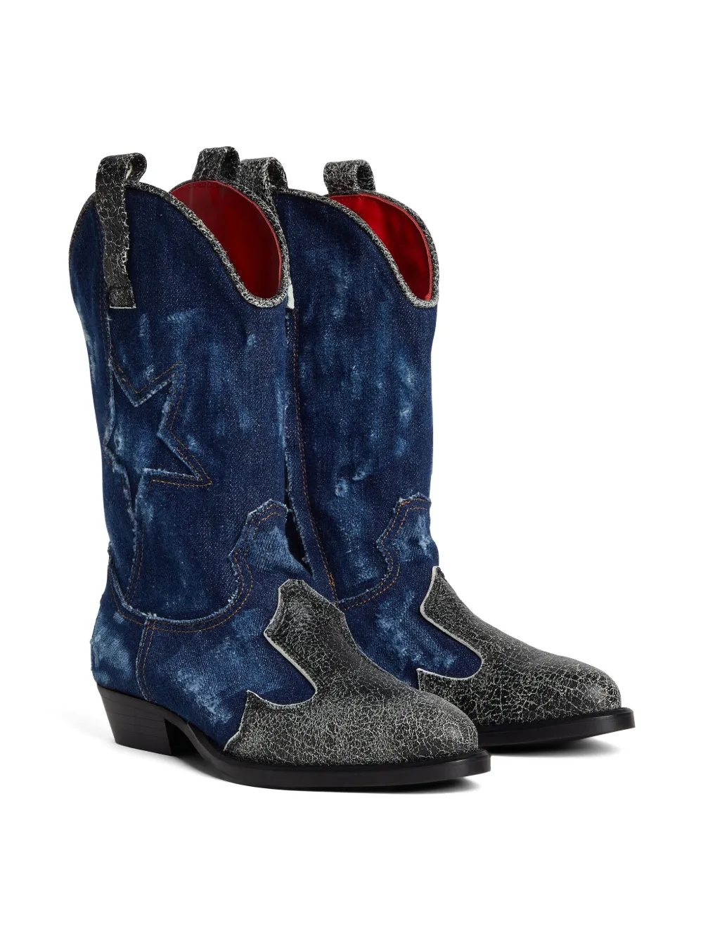 DSQUARED2 KIDS denim boots Blue