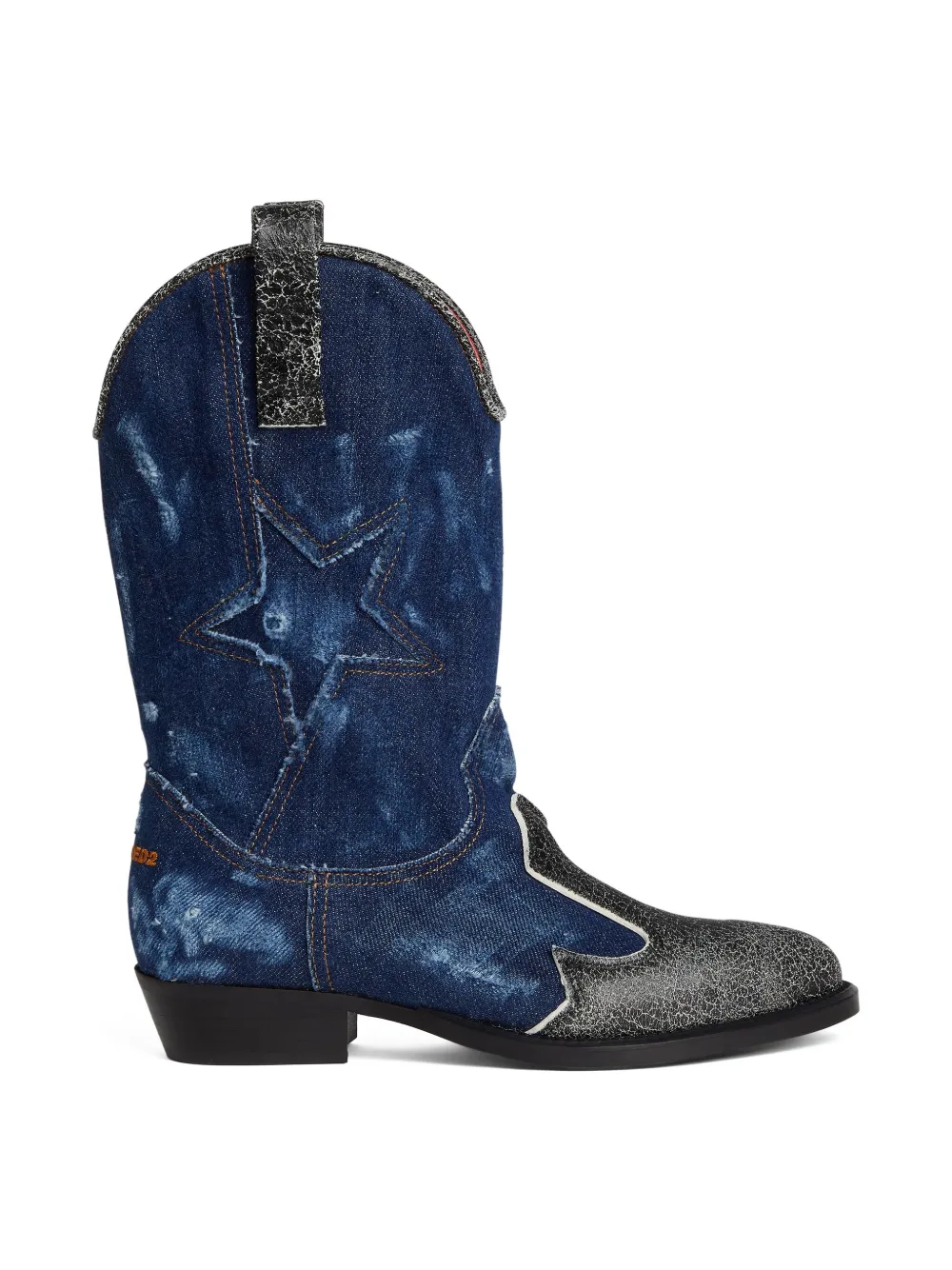 DSQUARED2 KIDS denim boots Blue