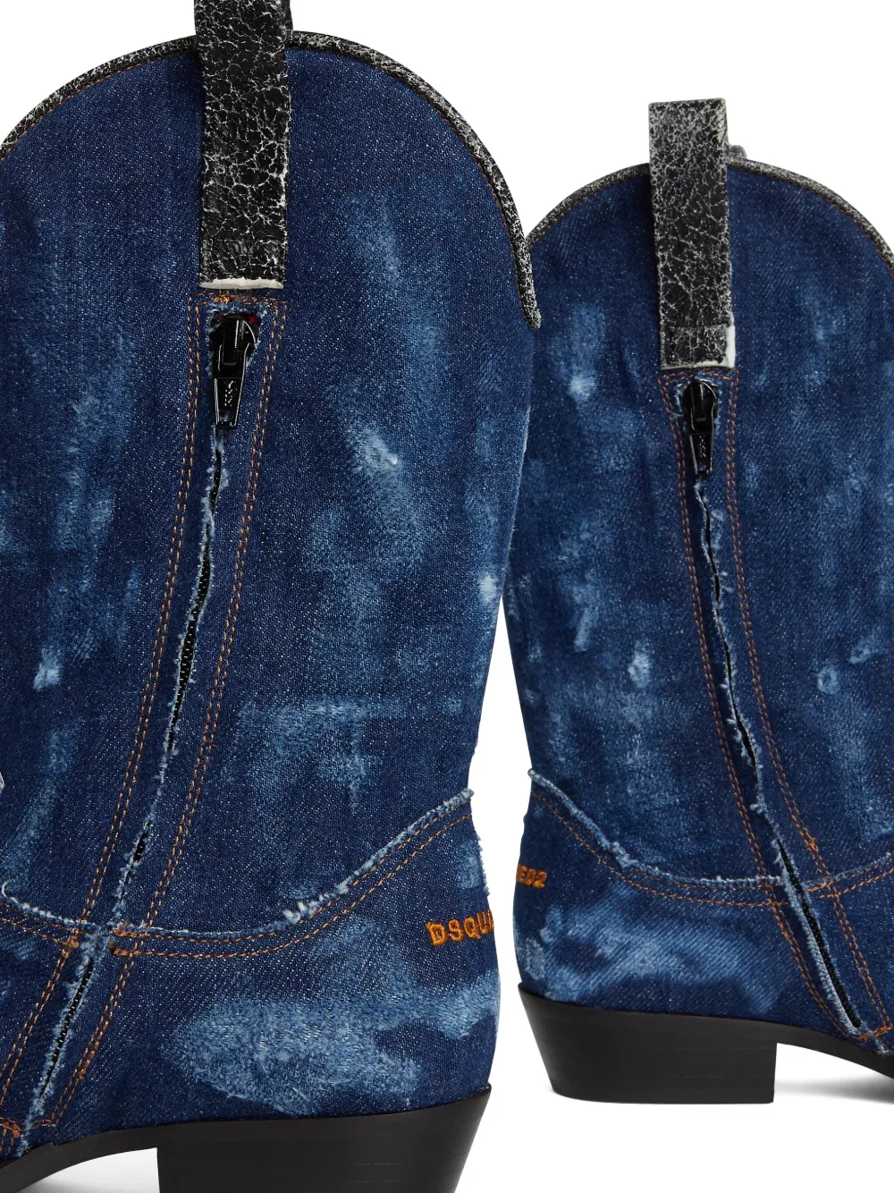 DSQUARED2 KIDS denim boots Blue