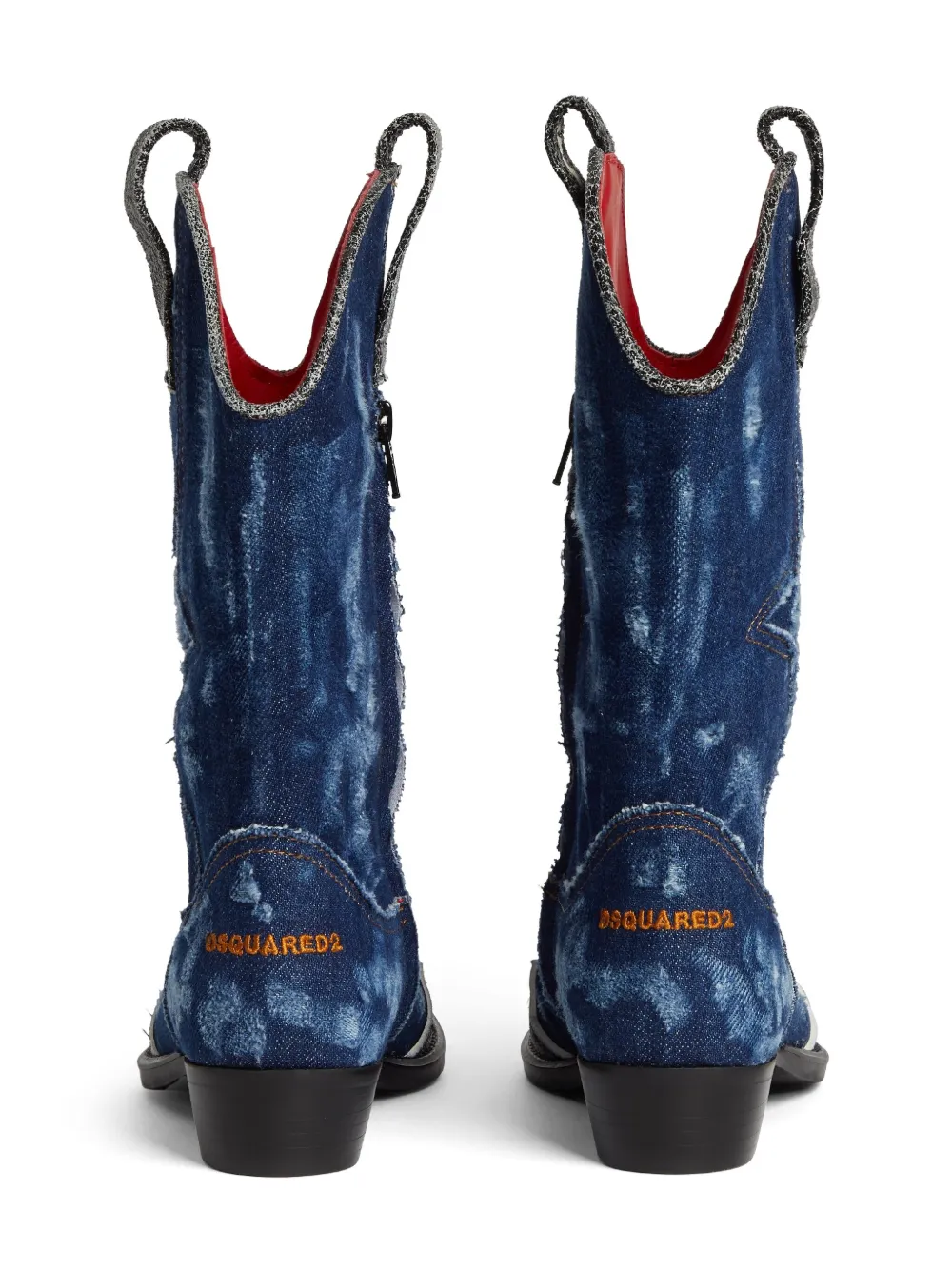 DSQUARED2 KIDS denim boots Blue