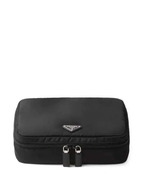 Prada medium zip-up travel pouch