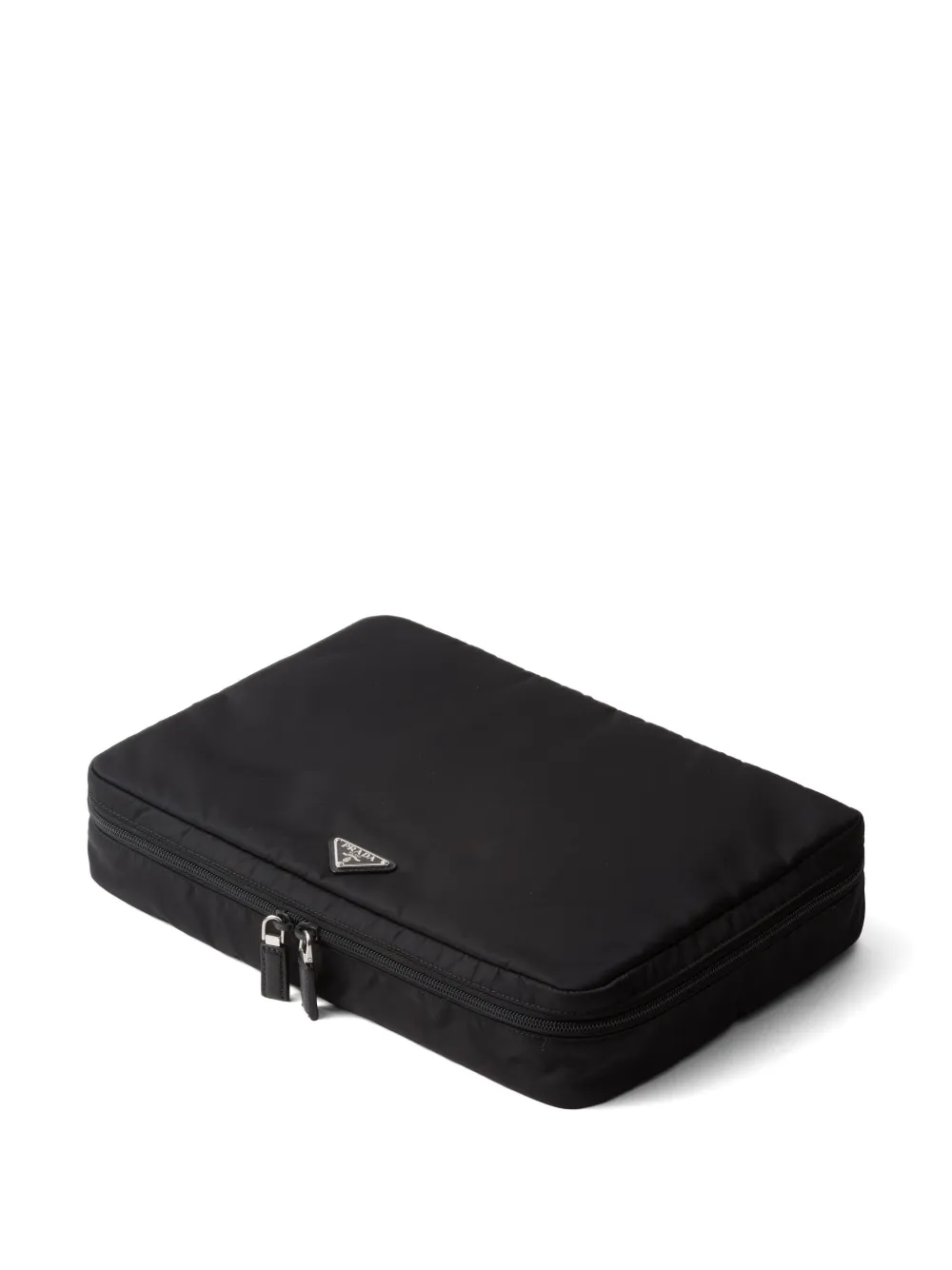 Prada Re-Nylon grote toilettas Zwart