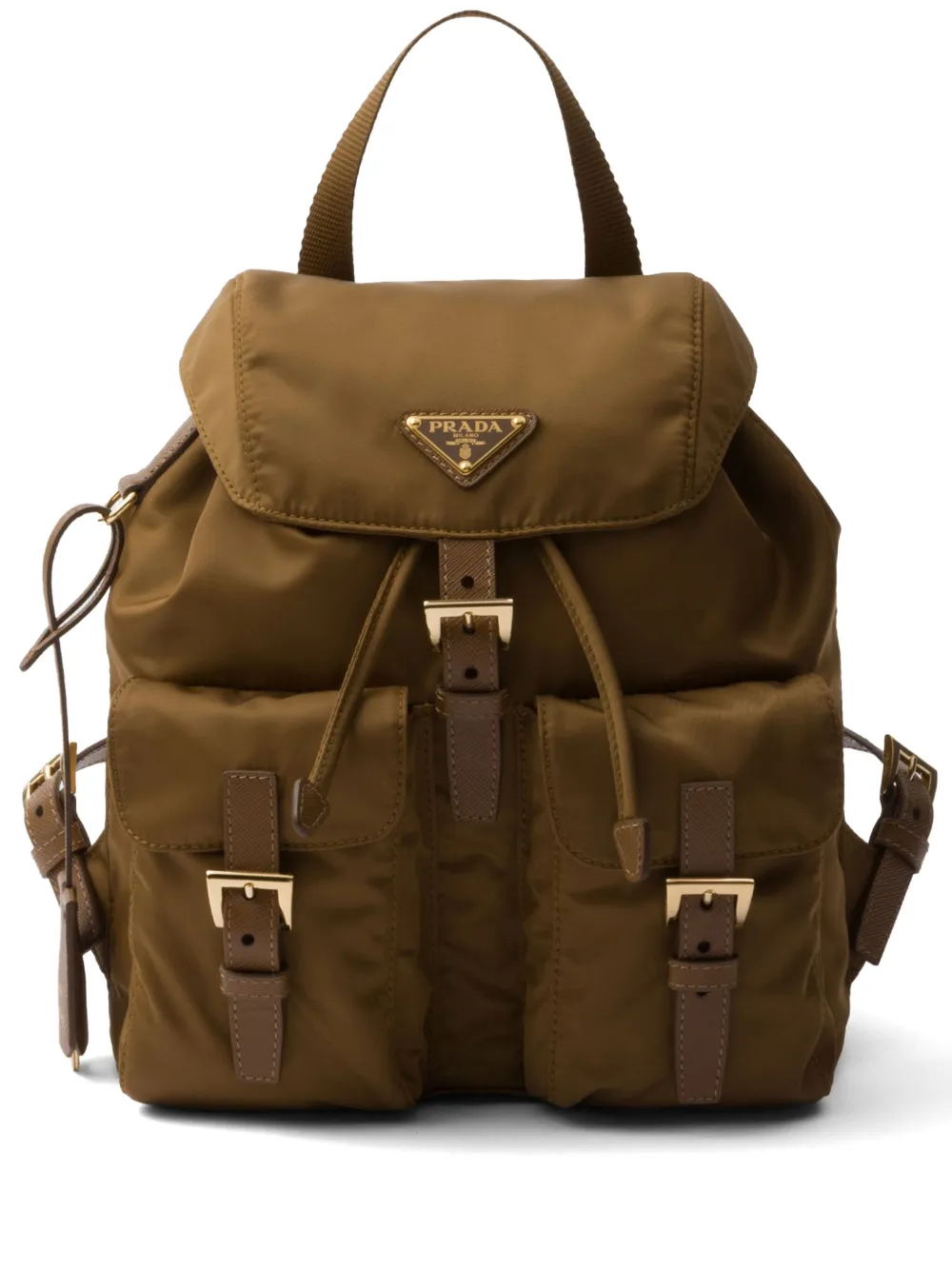 Prada Re-edition 1978 Small Re-nylon Backpack In Brown
