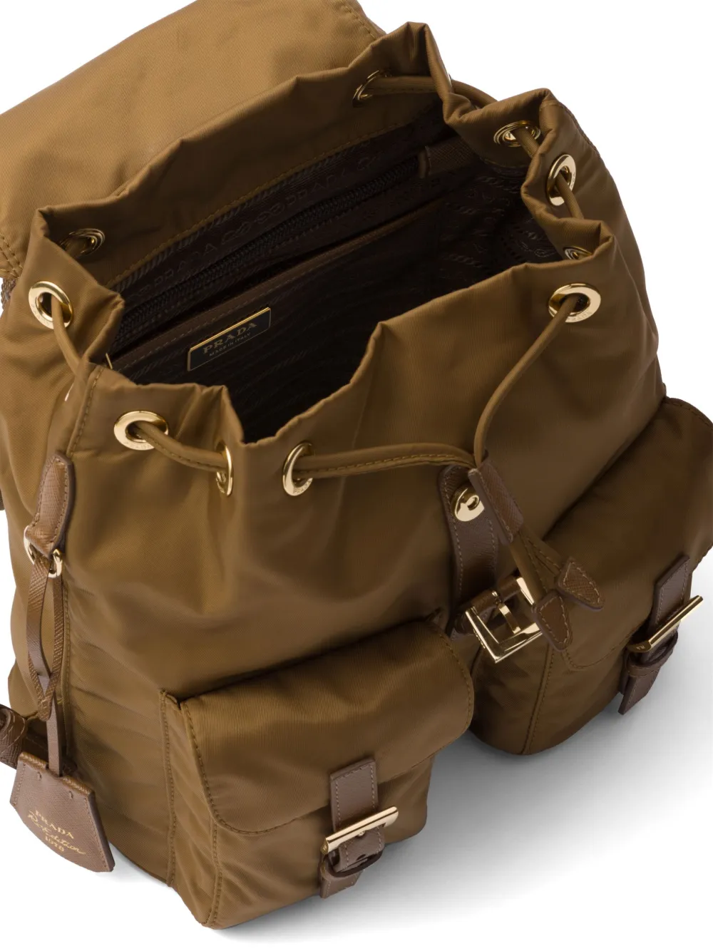 Prada Re-edition 1978 Small Re-nylon Backpack In Brown