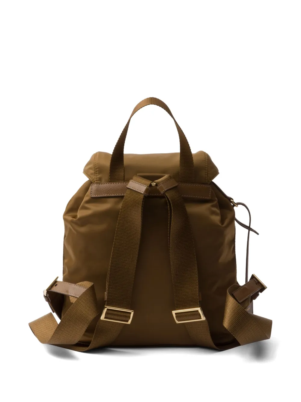 Prada Re-Nylon kleine rugzak - Bruin