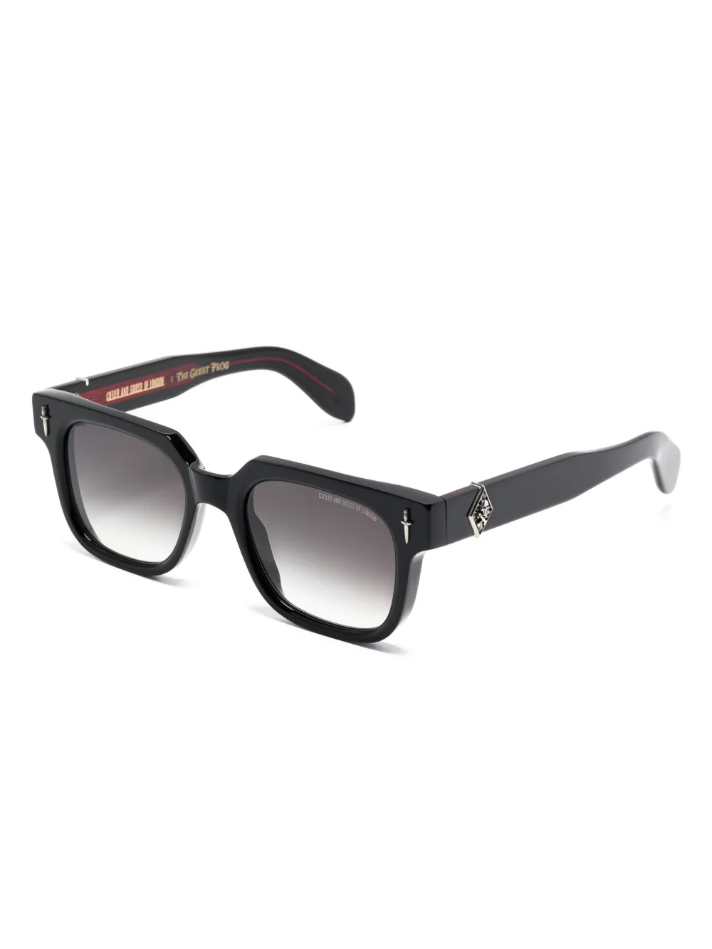 cutler&gross Cutler & Gross x The Great Frog Lucky Diamond II zonnebril - Zwart
