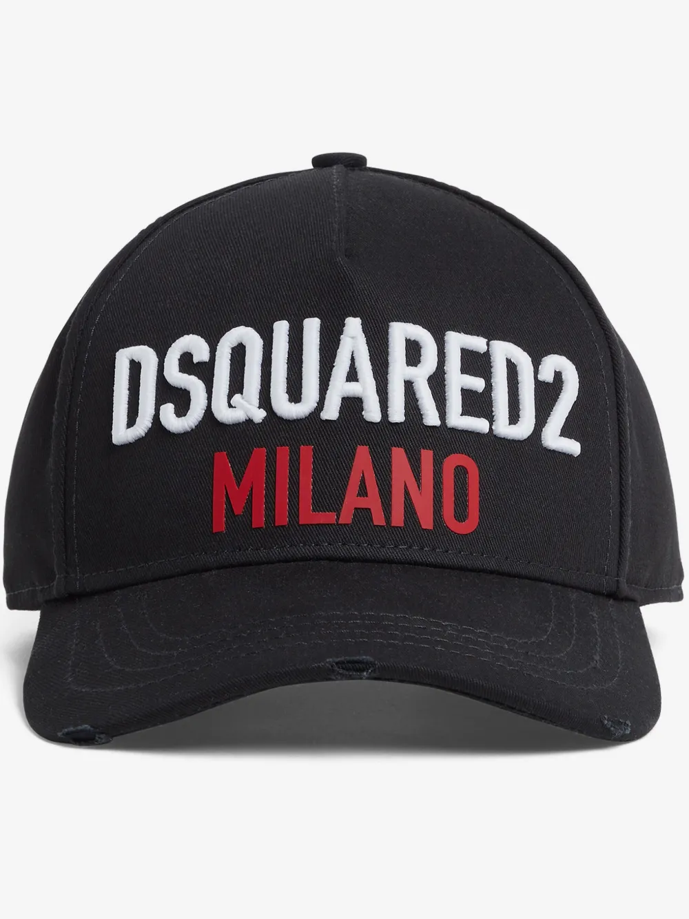 DSQUARED2 logo刺绣棒球帽 | 黑色 | Image 1