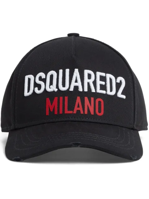 DSQUARED2 embroidered logo baseball cap