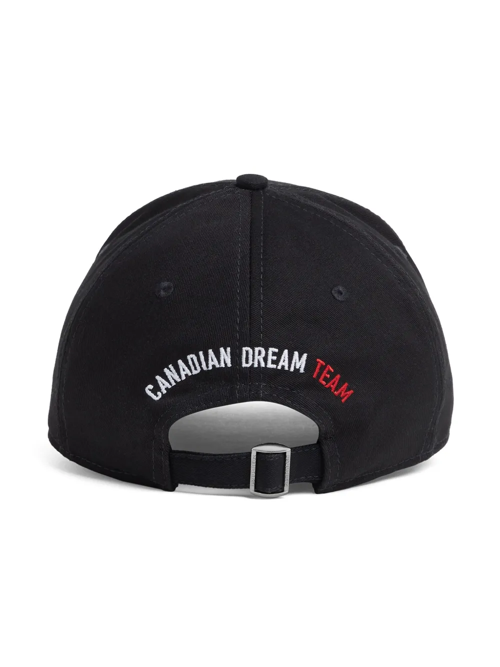 DSQUARED2 Honkbalpet met geborduurd logo - Zwart