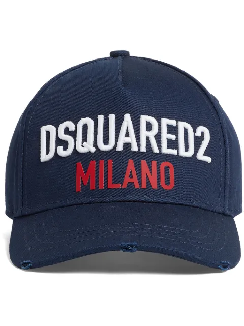 DSQUARED2 embroidered logo baseball cap