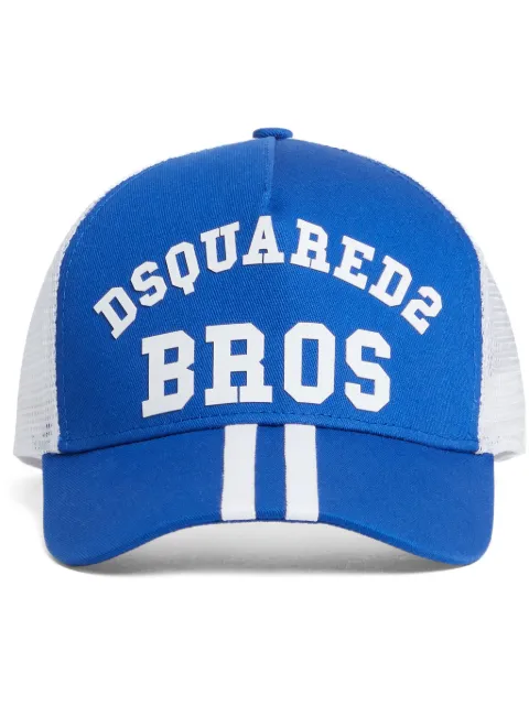 DSQUARED2 logo print baseball cap