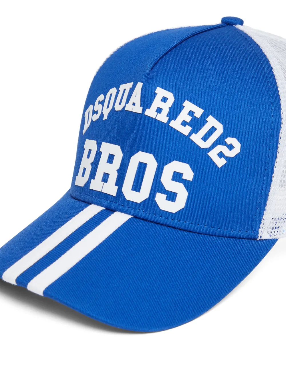 DSQUARED2 Honkbalpet met logoprint Blauw