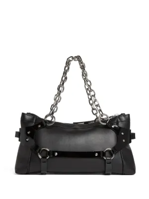 極美品 DSQUARED 2 折り畳みファスナー収納 ワッペンバッグ ディースク 極美品 DSQUARED 2 折り畳みファスナー収納 ワッペンバッグ