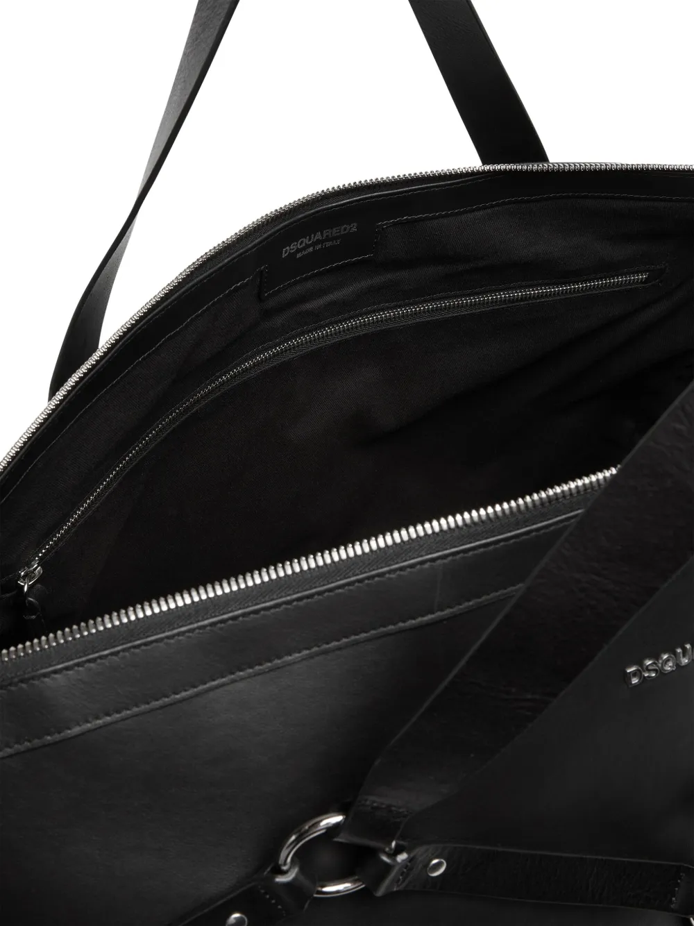 DSQUARED2 Gekooide duffeltas Zwart
