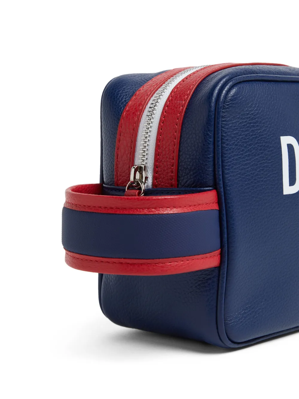 DSQUARED2 Toilettas met logoprint Blauw