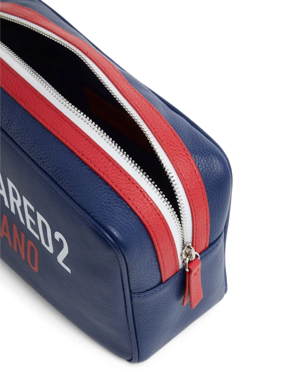 DSQUARED2 Toilettas met logoprint Blauw