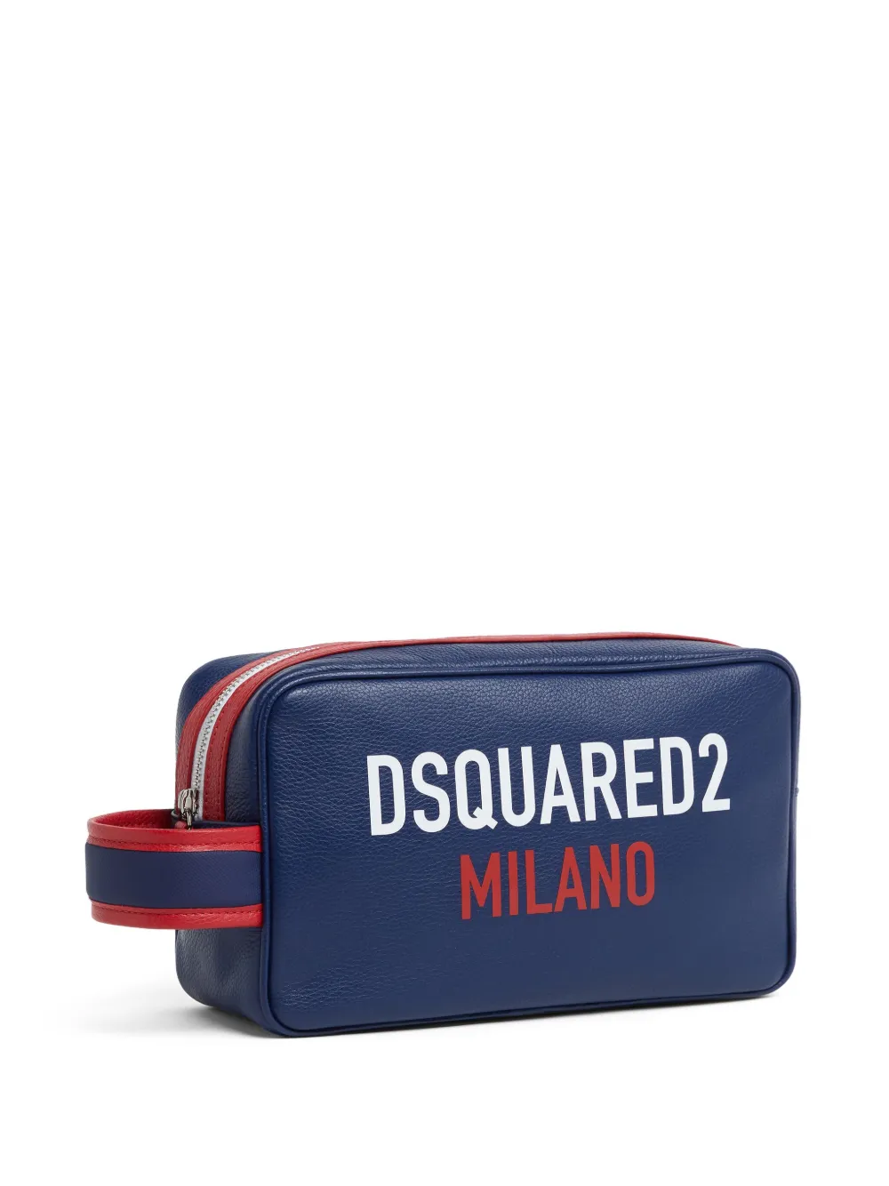 DSQUARED2 Toilettas met logoprint Blauw