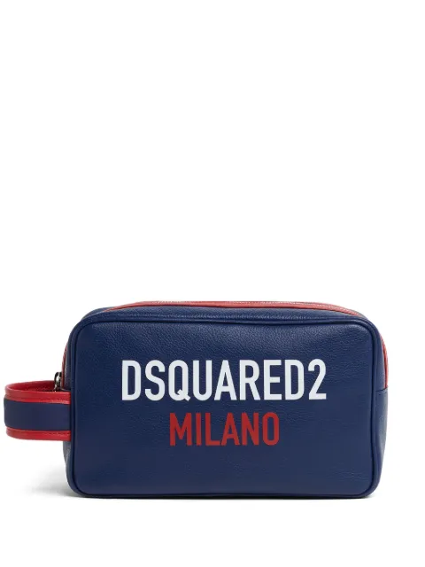 DSQUARED2 logo印花洗漱包