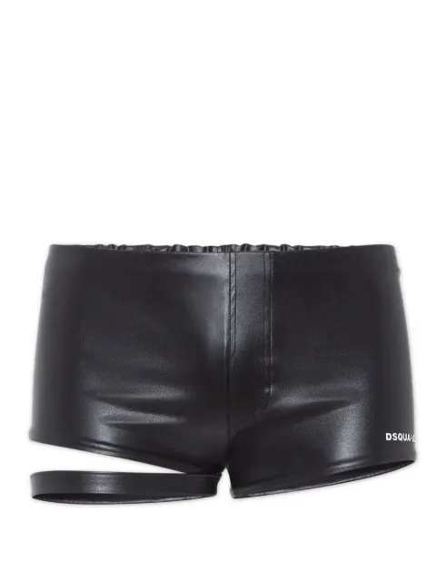 DSQUARED2 traje de baño de piel artificial