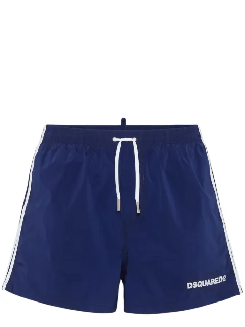 DSQUARED2 elasticated drawstring swim shorts 