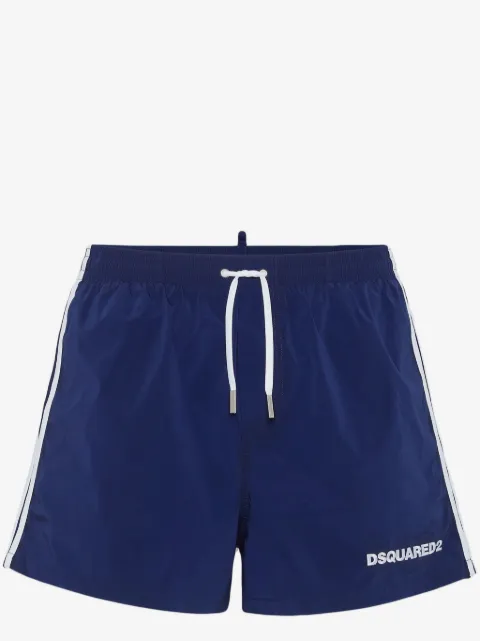 DSQUARED2 elasticated drawstring swim shorts