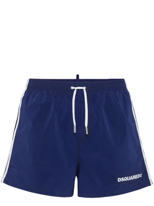 Short de bain à lien de resserrage - DSQUARED2 - Modalova