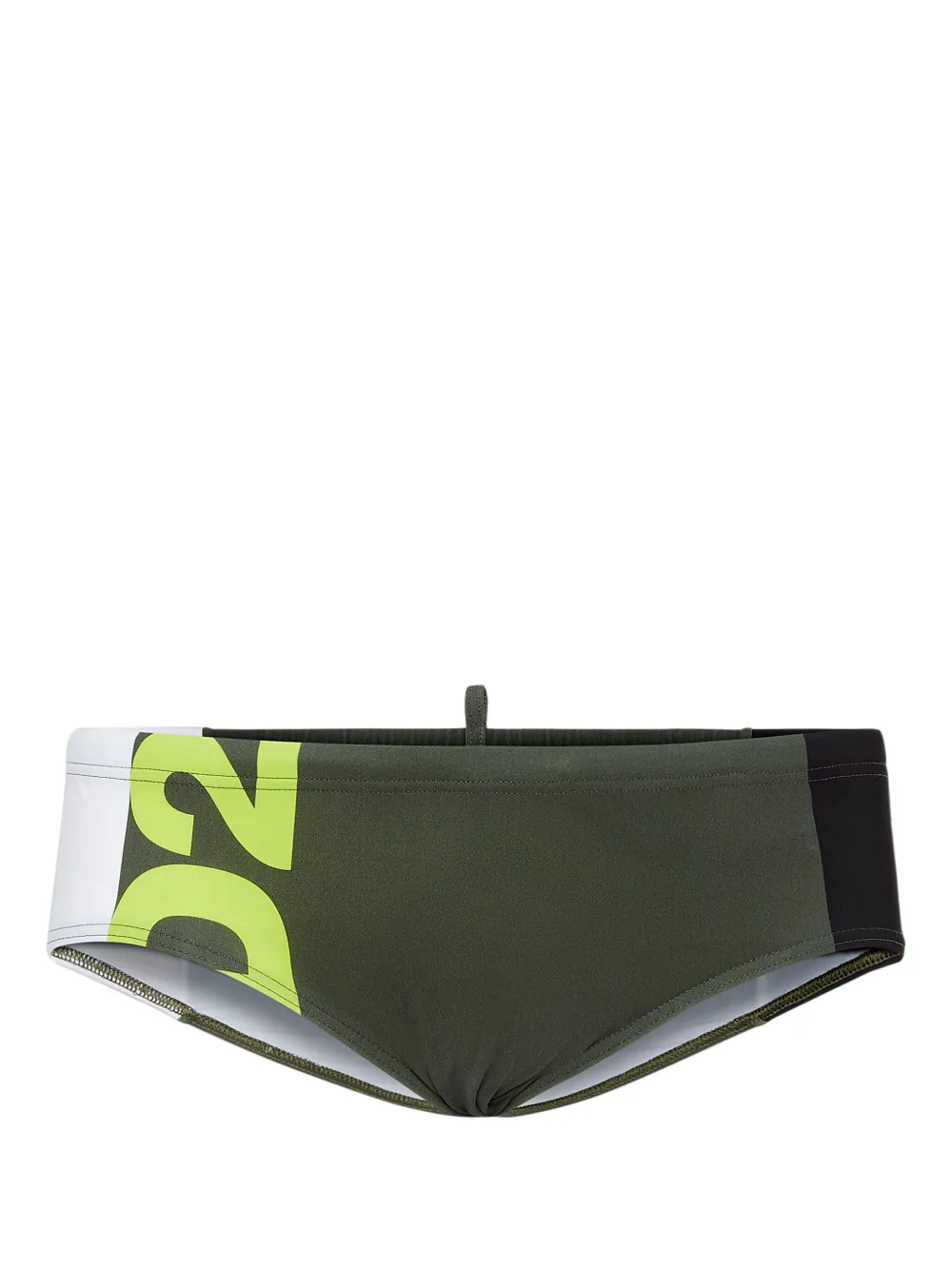 DSQUARED2 logo swim trunks | Green | Image 1