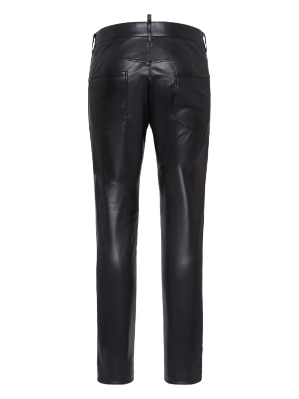 DSQUARED2 Cotton Tapered Trousers | Black | FARFETCH