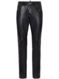 DSQUARED2 cotton tapered trousers - Black