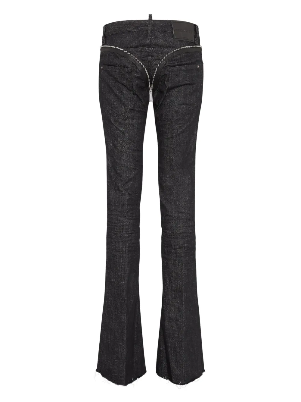 DSQUARED2 Jeans met ritsdetail - Zwart