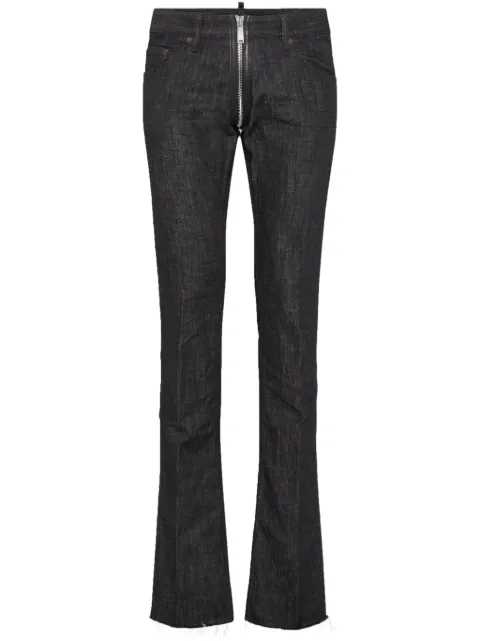 DSQUARED2 jean à détails de zips