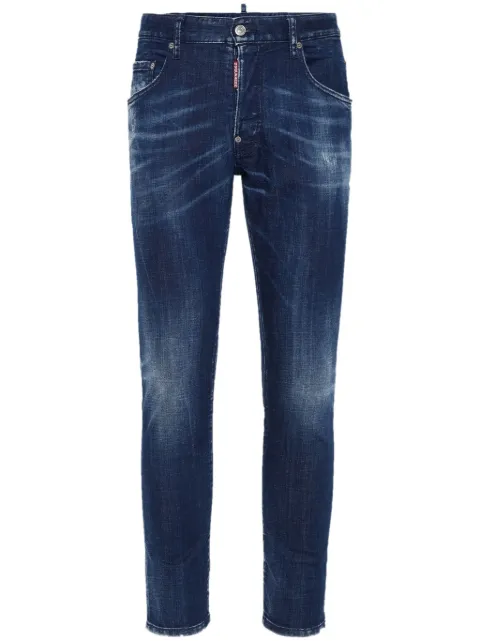 DSQUARED2 弹性棉修身牛仔裤