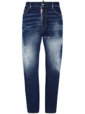 DSQUARED2 Twin Pack Layered Loose Jeans | Blue | FARFETCH