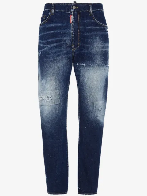 DSQUARED2 distressed stretch-cotton jeans